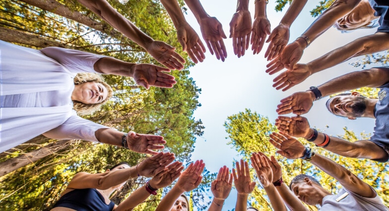 Healing movement rituals for physical and emotional transformation at Euphoria Retreat.