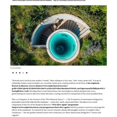 The Great Escape - In search of Euphoria in Greece - Reaction_page-0001