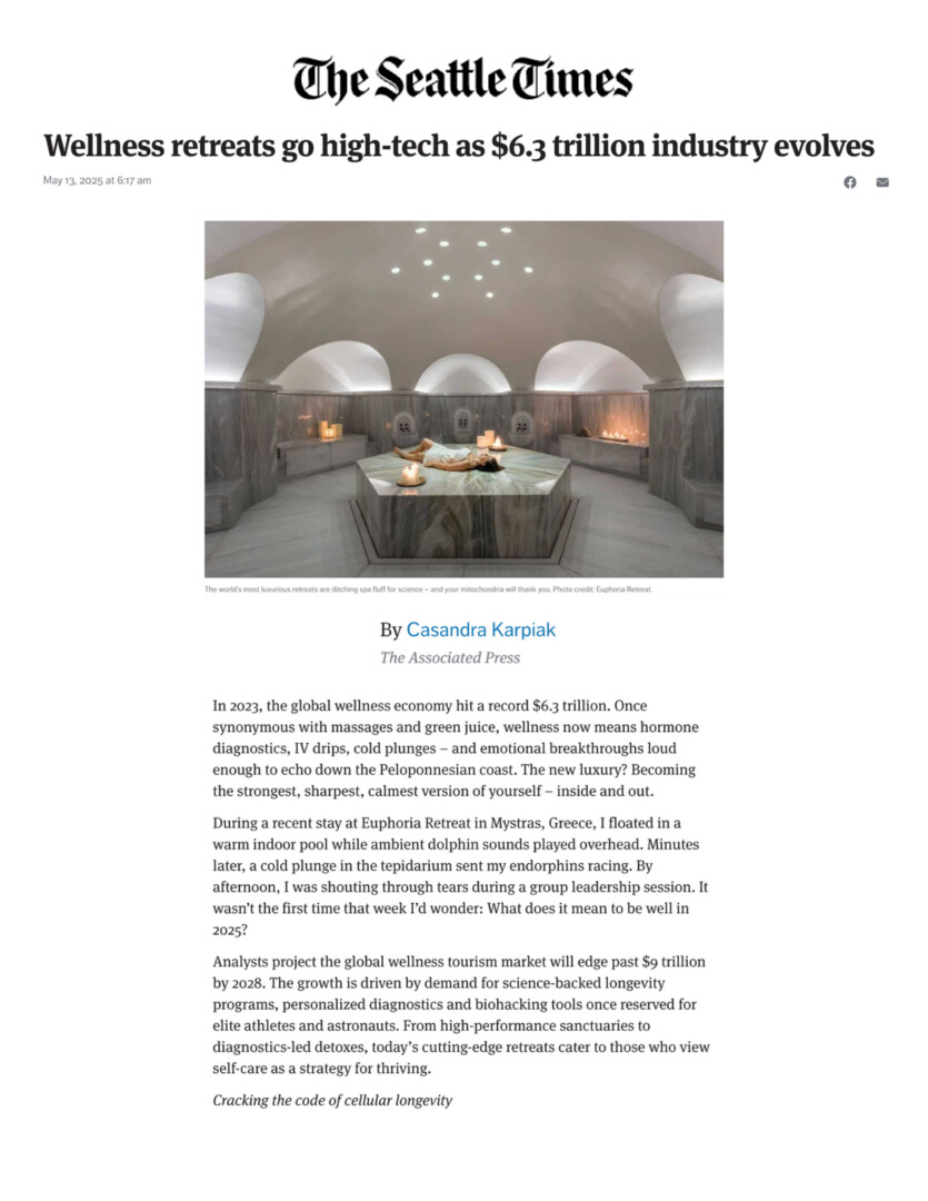 Euphoria Retreat on SeattleTimes.com