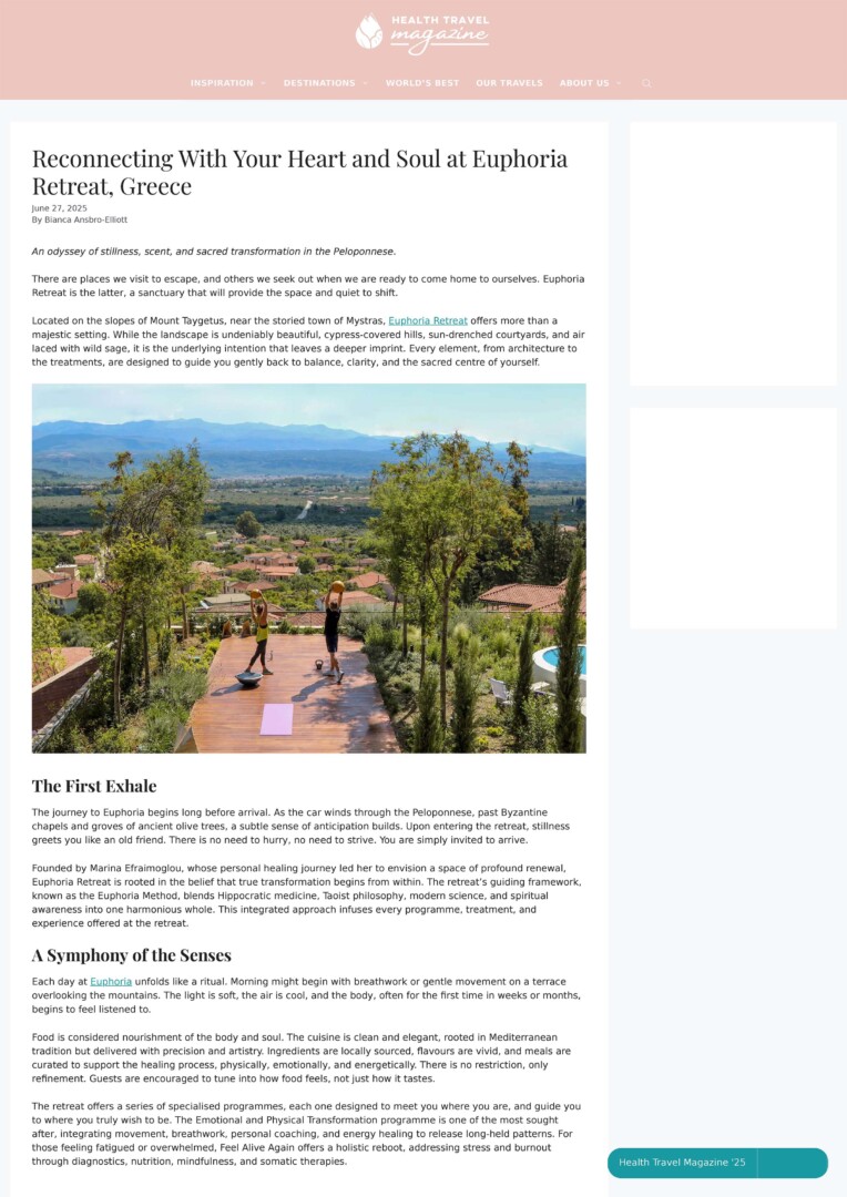 Health Travel Magazine