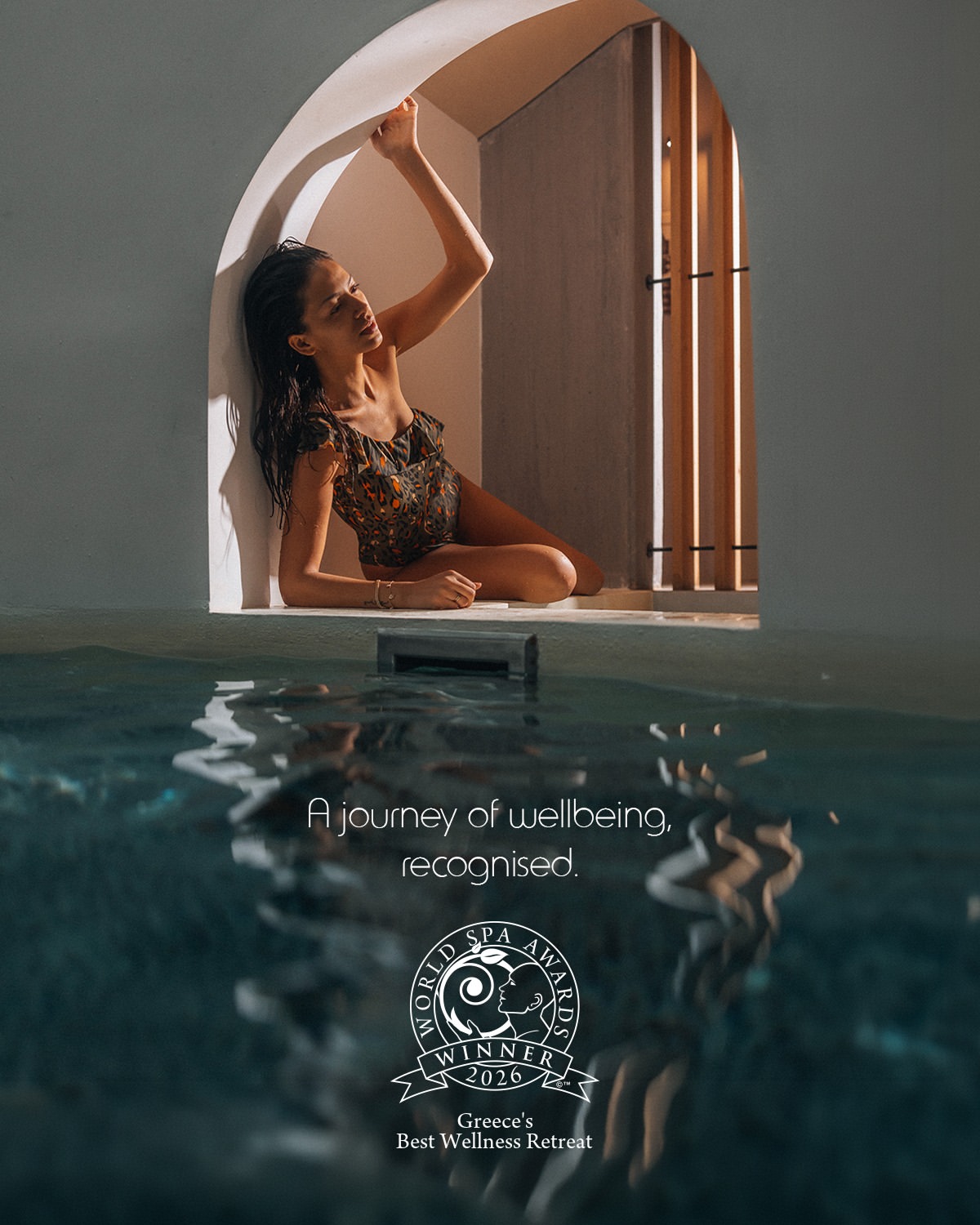 We are deeply honoured to receive the title of Greece’s Best Wellness Retreat 2026 at the @world